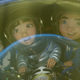 A little girl goes to the moon, with her rabbit and step-brother, in Over the Moon.